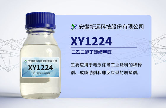 XY1224, DIETHYLENE GLYCOL BUTYL ETHERS FORMALDEHYDE CAS 143-29-3, Bis ((diethyleneglycolmonobutylether) formal, hòa trộn với nhiều dung môi hữu cơ, không hòa tan trong nước.